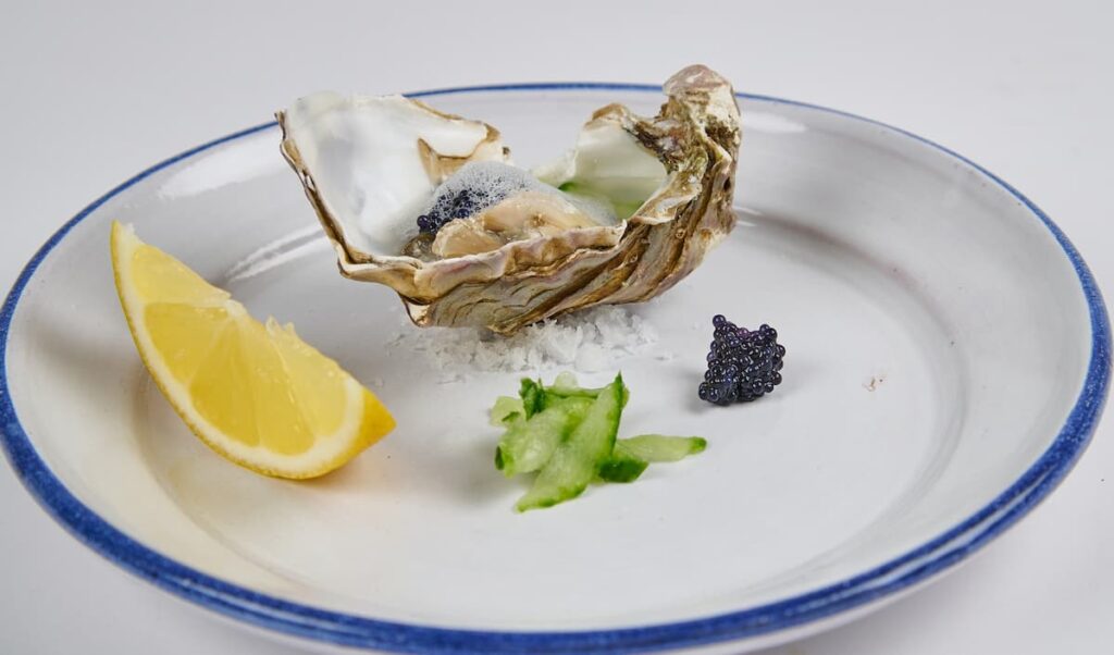 Oysters on Gillshaw plates